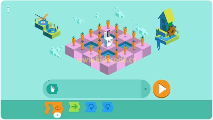 谷歌纪念kids coding 50周年的doodle小游戏