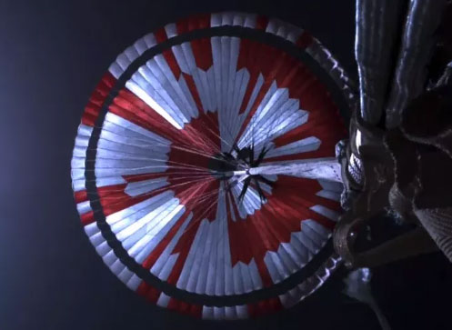 火星车“毅力号”的降落伞居然隐藏一段二进制代码