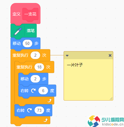 Scratch编程实现：绘制剪纸窗花