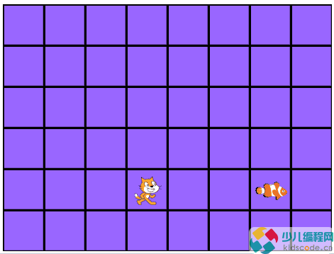 Scratch图形化编程教程:小猫吃鱼(贪吃蛇)