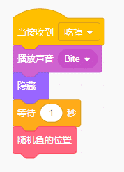 Scratch图形化编程教程:小猫吃鱼(贪吃蛇)