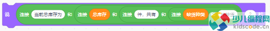 青少年编程等级考试Scratch四级真题-超市库存预警系统