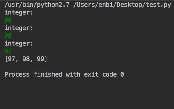 Python基础练习实例5（数字排序）