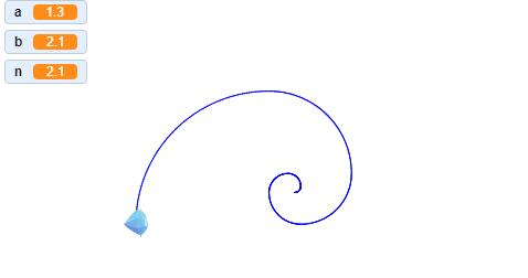 scratch作品_Scratch少儿编程挑战绘制生命螺旋曲线