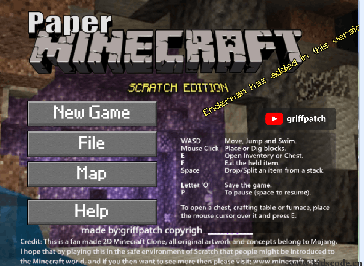 scratch作品_Minecraft 1.19 Version