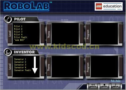 ROBOLAB 2.9编程-发明家指南（第一节）